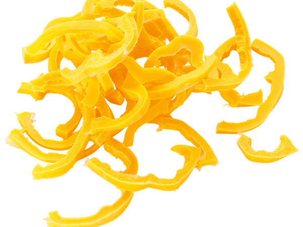 Frozen Yellow Poivron Stripes
